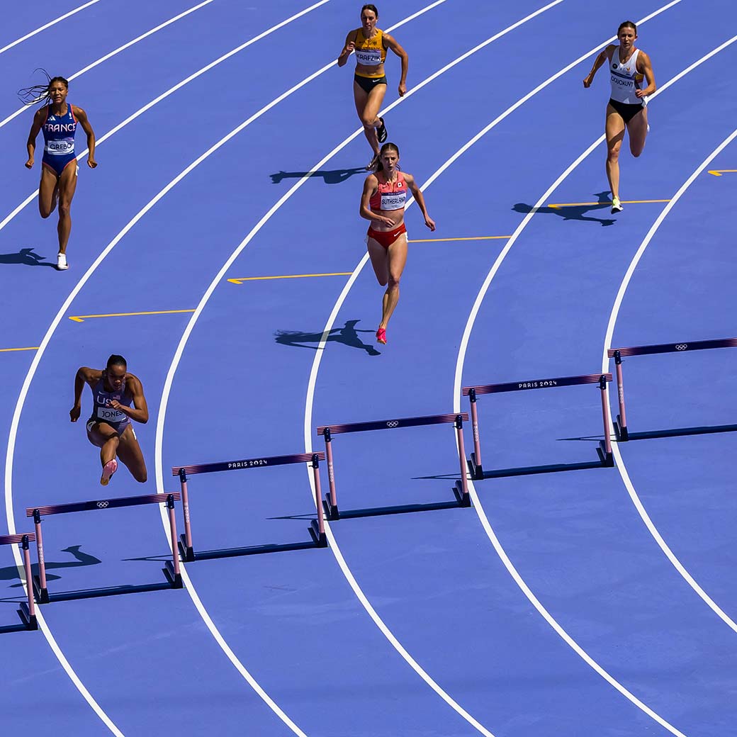 Carrera de vallas femenina París 2024