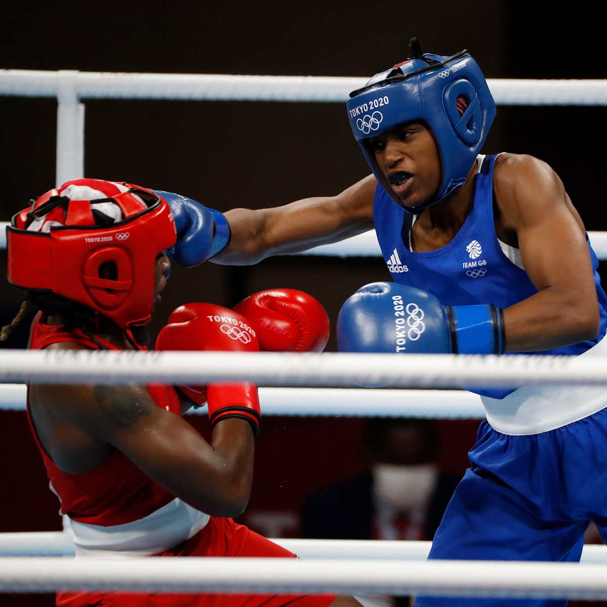 Combate de boxeo en los JJOO