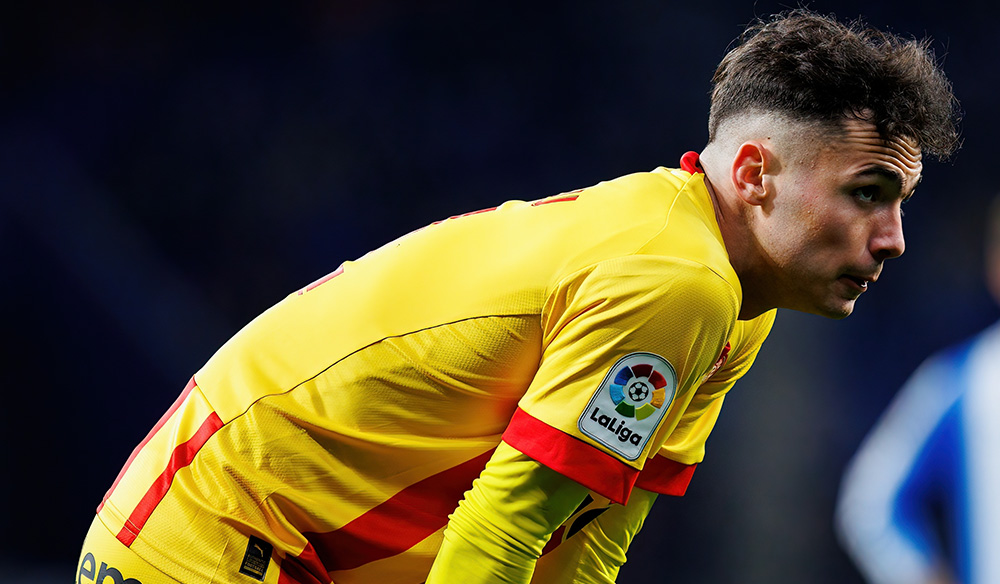 El jugador Arnau Martínez del Girona