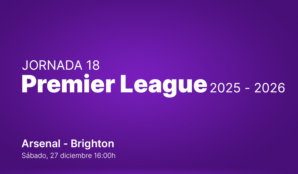 Jornada 18: Arsenal FC - Brighton & Hove Albion FC