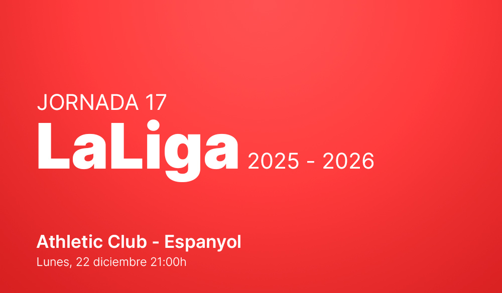 Jornada 17: Athletic Club - Espanyol