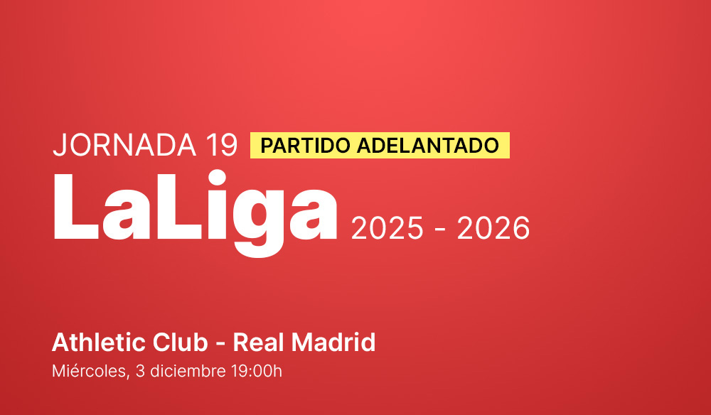 Jornada 19: Athletic Club - Real Madrid