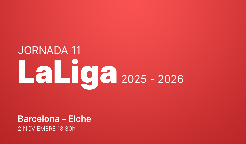 Jornada 11: Barcelona - Elche