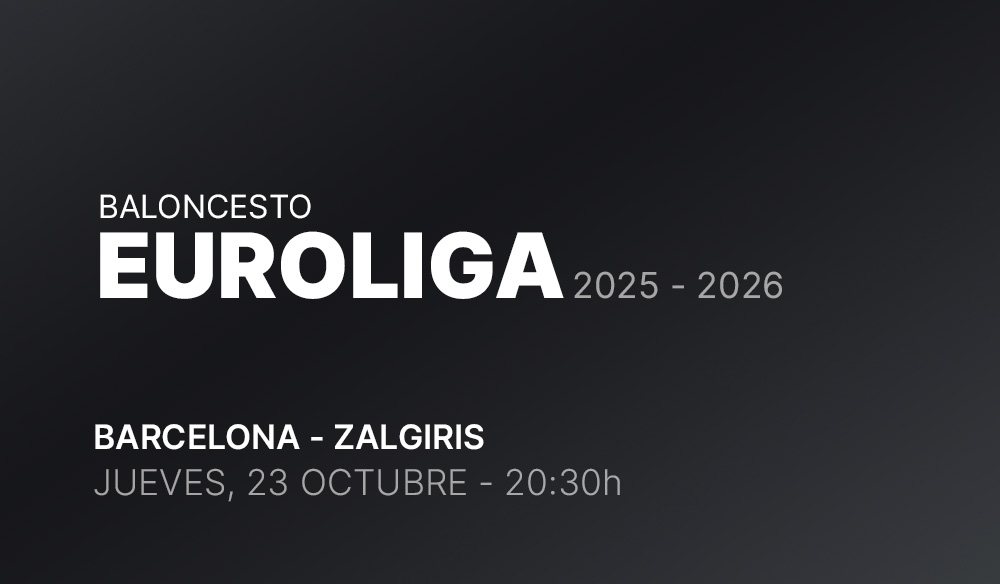 Euroliga: Barcelona - Zalgiris