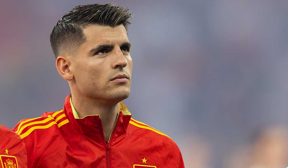 Álvaro Morata, capitán del equipo español