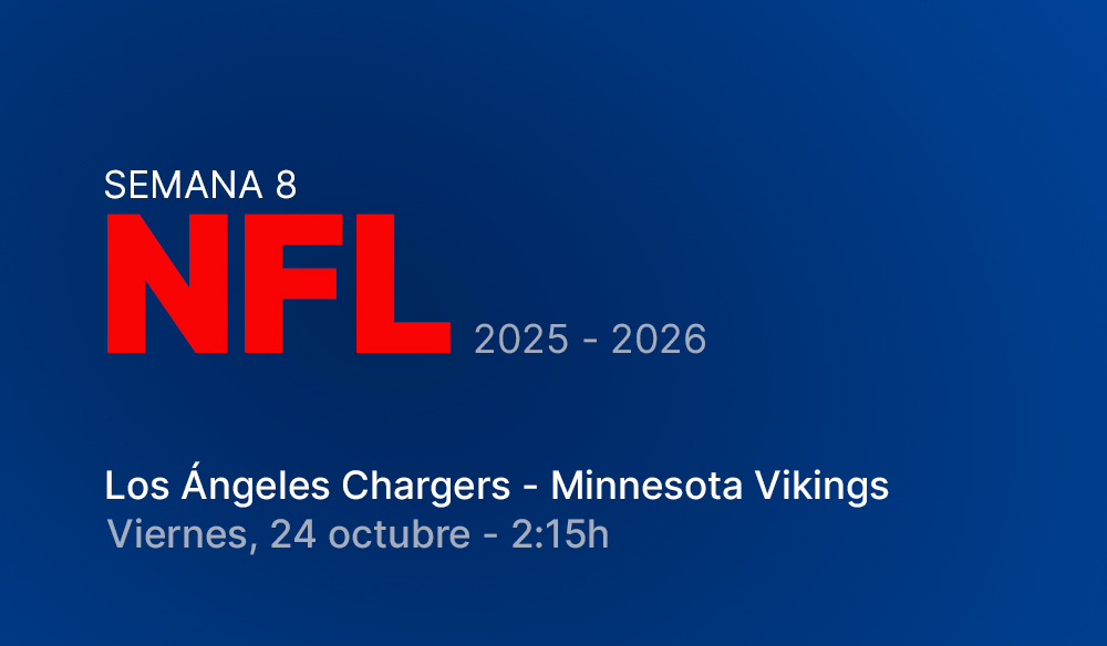 Semana 8: Los Ángeles Chargers - Minnesota Vikings