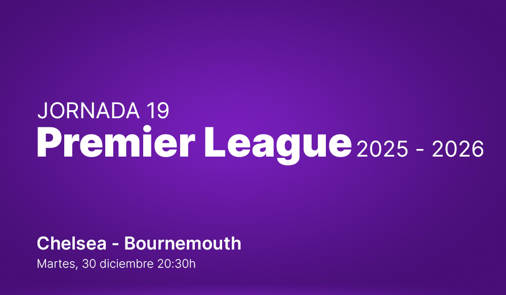 Jornada 19: Chelsea - Bournemouth