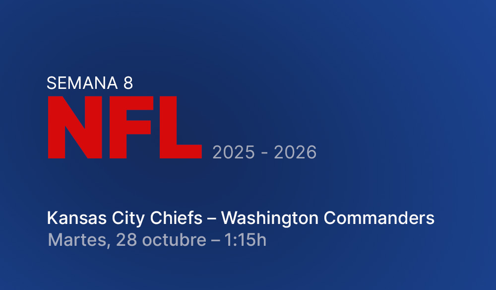 Semana 8: Kansas City Chiefs - Washington Commanders