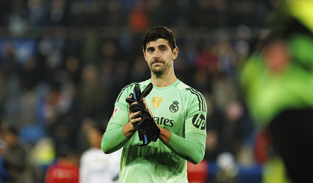 Courtois del Real Madrid