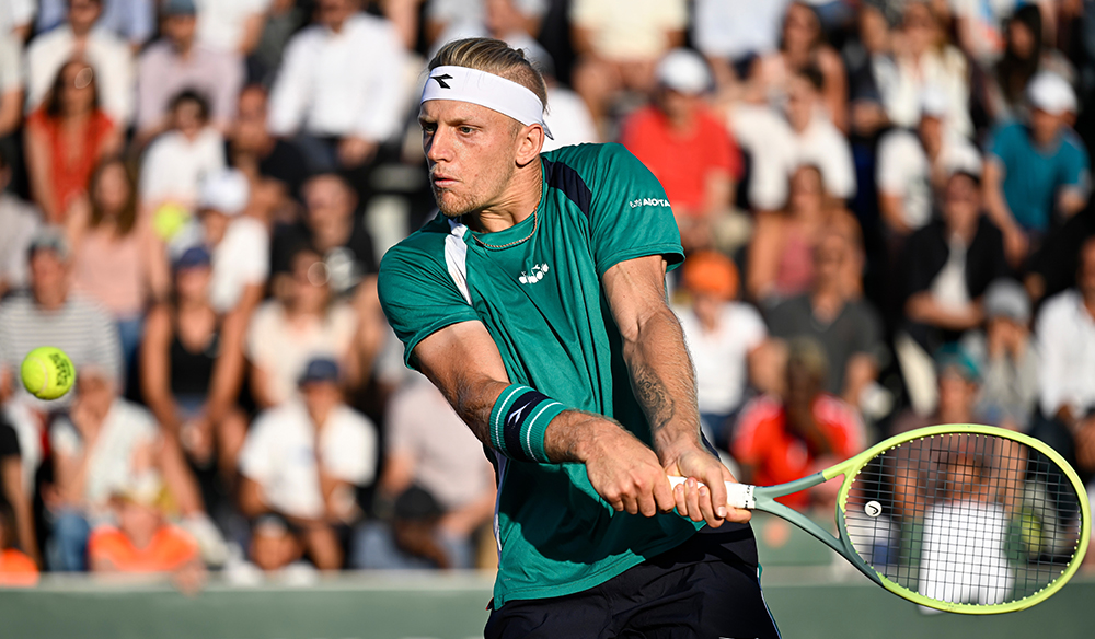 Davidovich Fokina en un partido