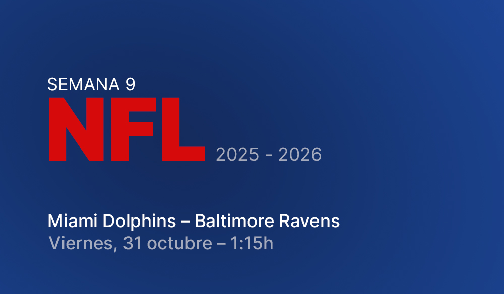 Semana 9: Miami Dolphins - Baltimore Ravens
