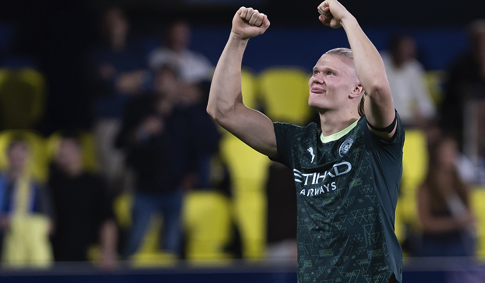 Haaland, el principal goleador del Manchester City