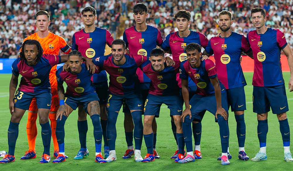 Equipo de fútbol del Barcelona