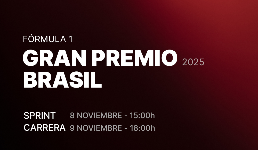 F1: Gran Premio de Brasil 2025