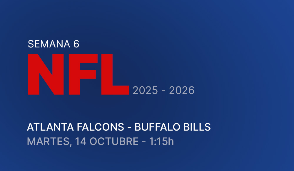 Semana 6: Atlanta Falcons - Buffalo Bills