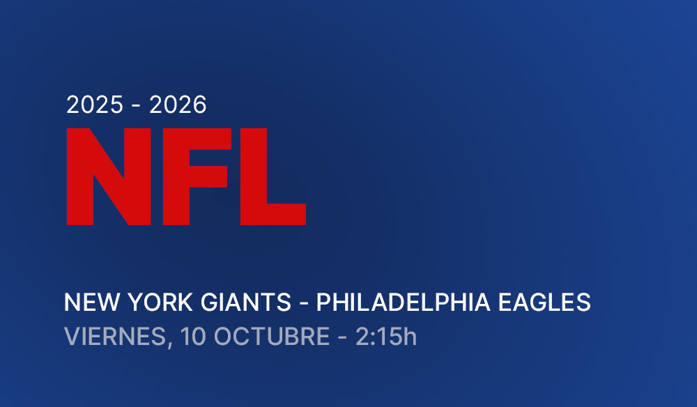 New York Giants - Philadelphia Eagles: 10 octubre 2025