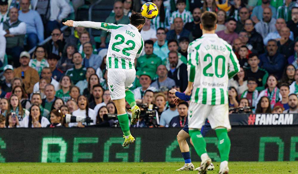 Jugada del equipo del Betis