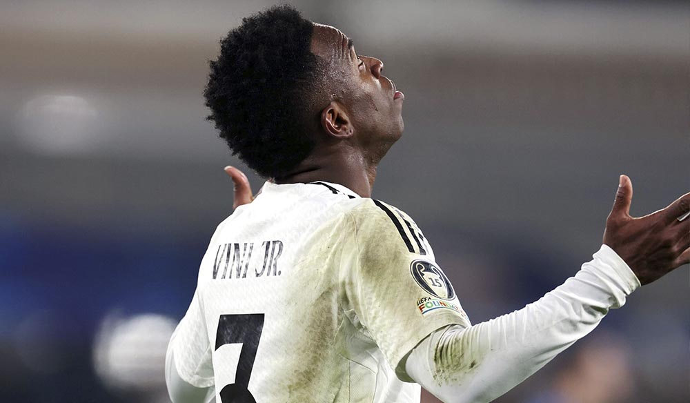 El jugador del Real Madrid Vinícius Júnior