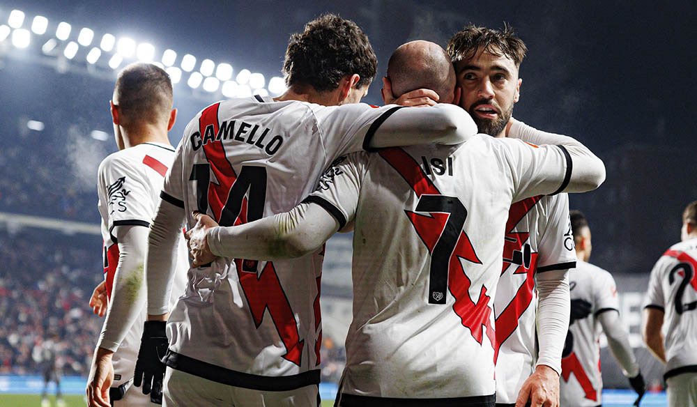 Jugadores del Rayo Vallecano