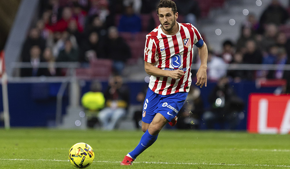 Koke del Atlético de Madrid