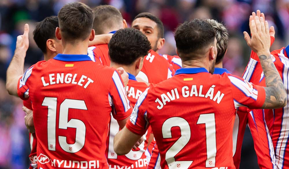 Jugadores del Atlético de Madrid