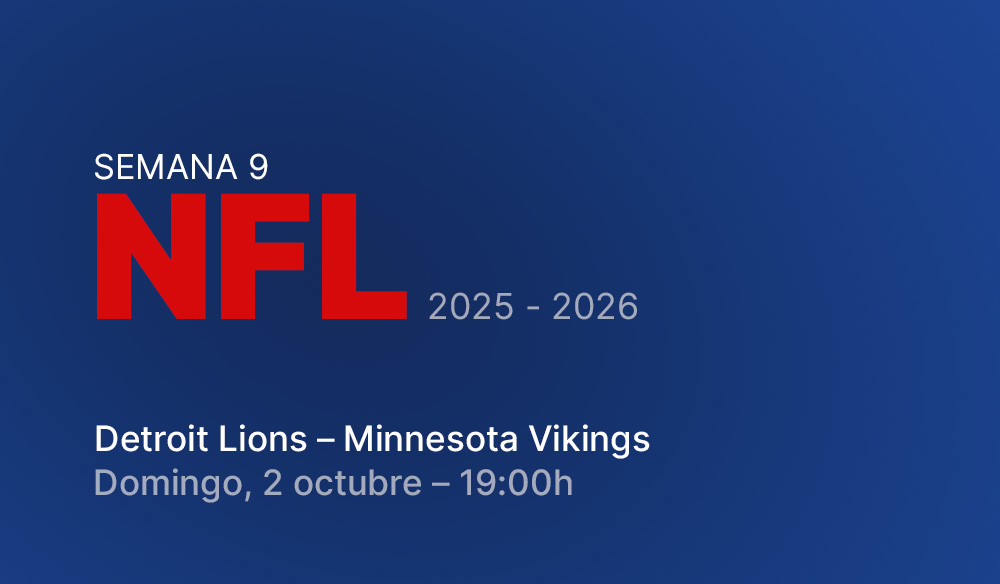 Semana 9: Detroit Lions - Minnesota Vikings