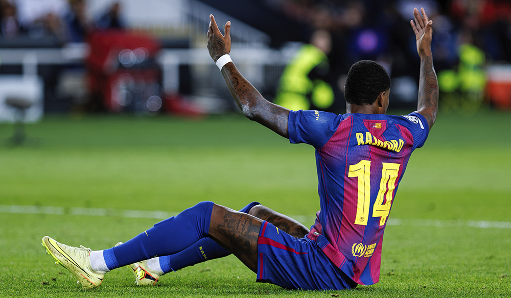 Marcus Rashford del Barcelona