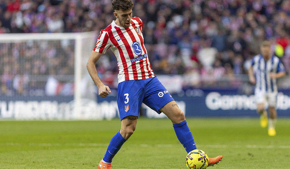 El italiano Matteo Ruggeri del Atlético