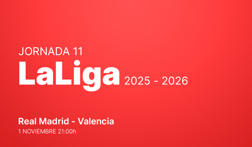 Jornada 11: Real Madrid - Valencia