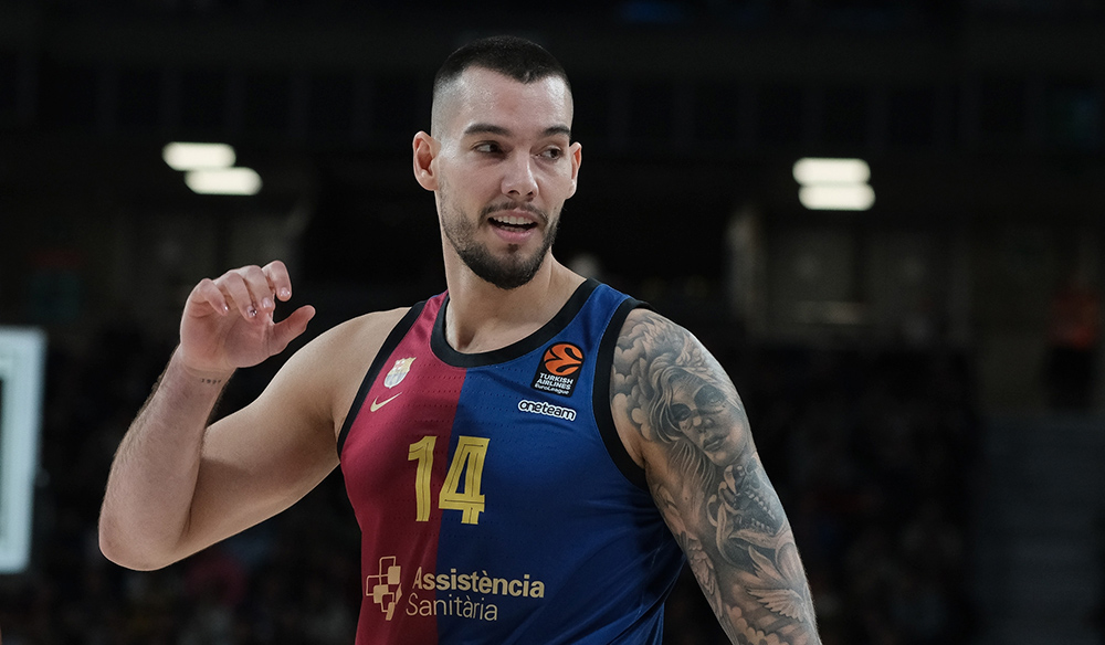 Willy Hernangómez del Barcelona