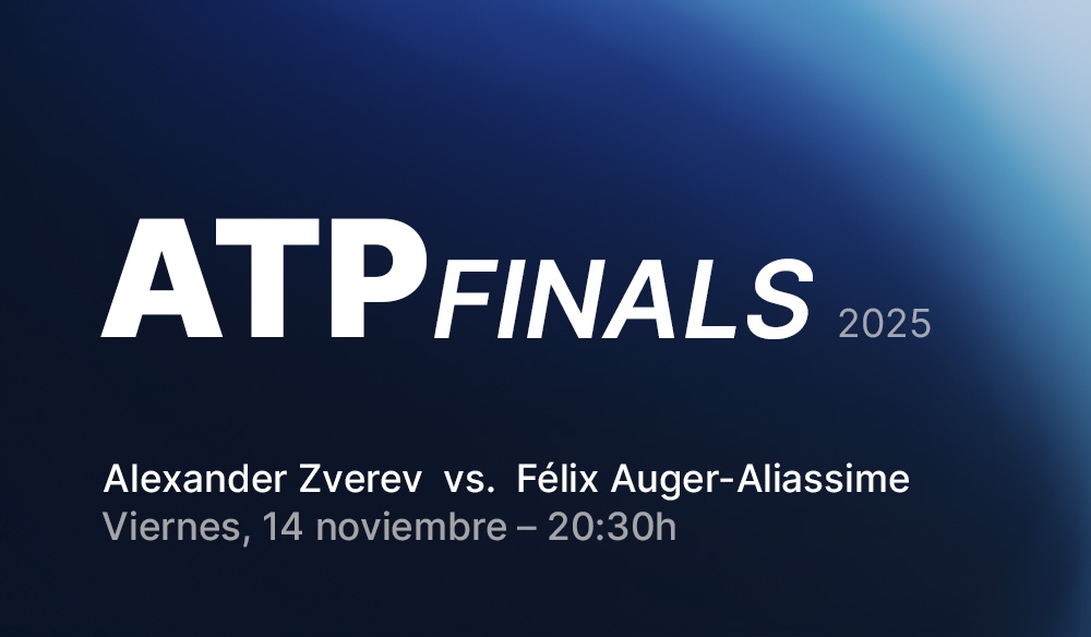 ATP Finals: Alexander Zverev - Felix Auger-Aliassime